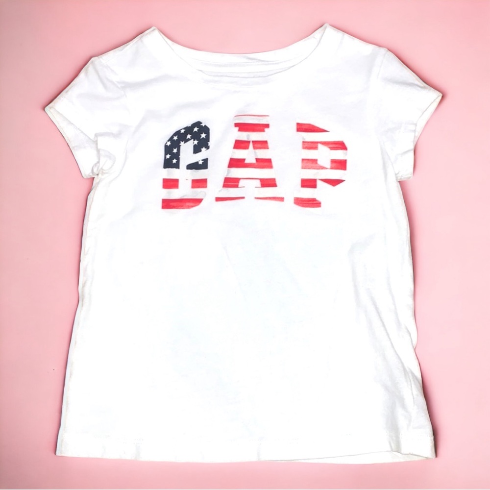 GAP USA 4th of July tee girls size 4-5